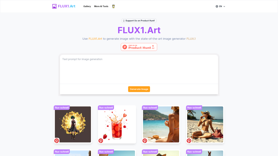 flux1.art - State-of-the-Art AI Image Generator for High-Quality and Diverse Outputs