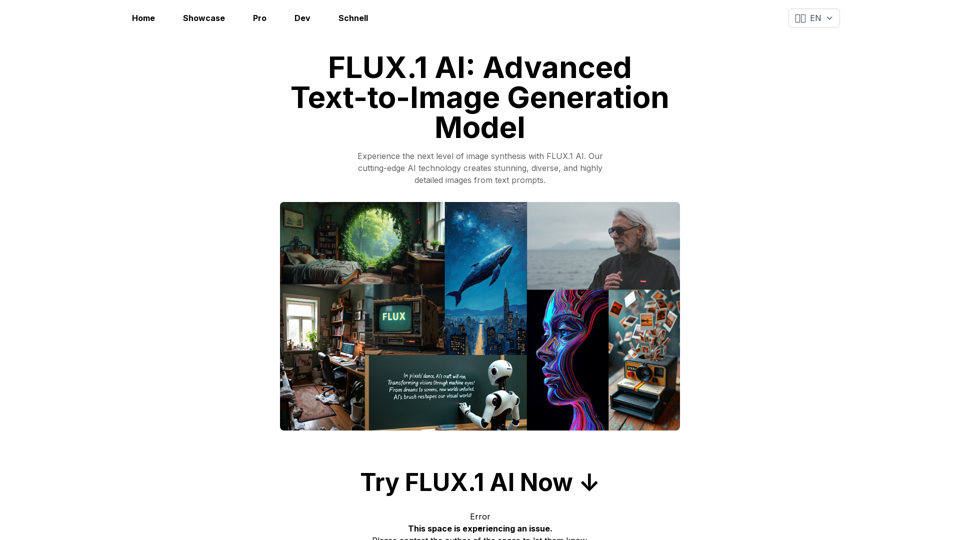 FLUX.1 AI - Giải pháp trí tuệ nhân tạo tiên tiến cho tạo hình từ văn bản và phân tích dữ liệu