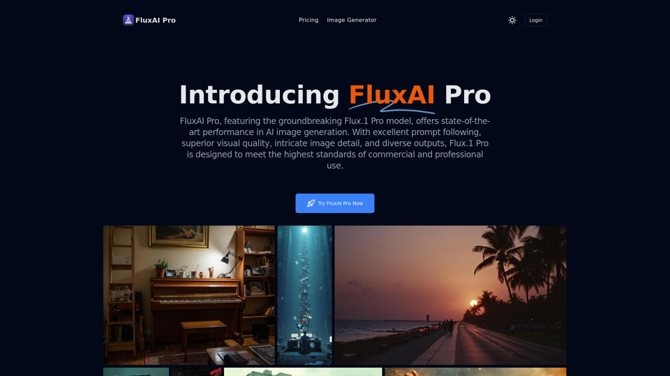 FluxAI Pro - คุณสมบัติ