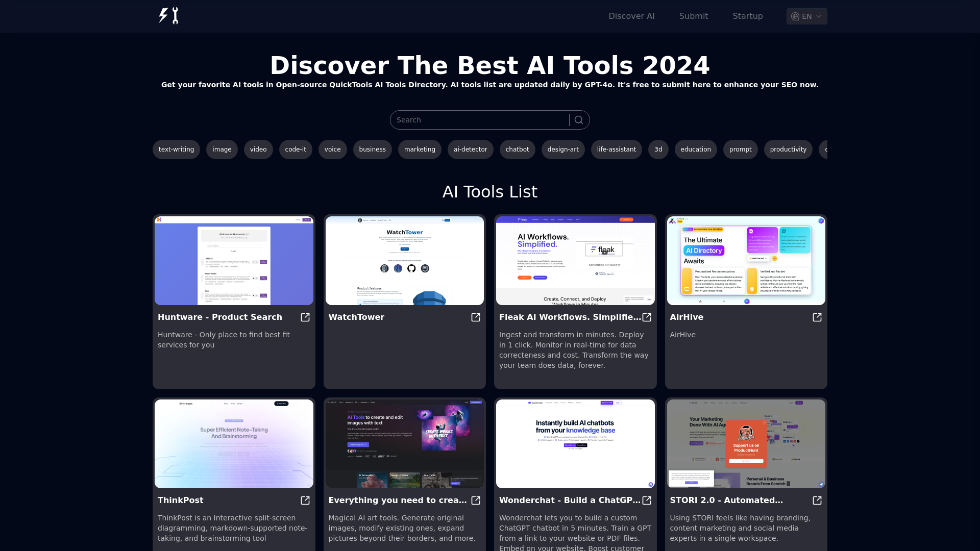 Quicktools AI Took Directory