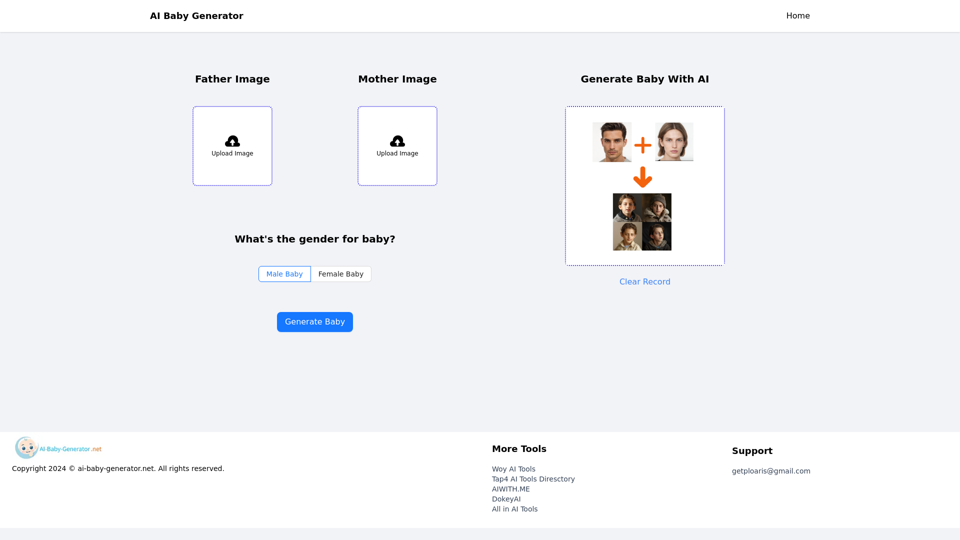 AI Baby Generator - Traffic Data