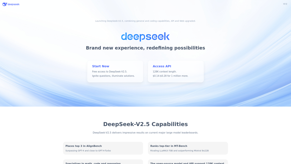 DeepSeek AI - Features