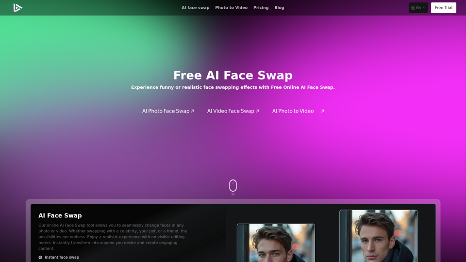 Free AI Face Swap - Introduction