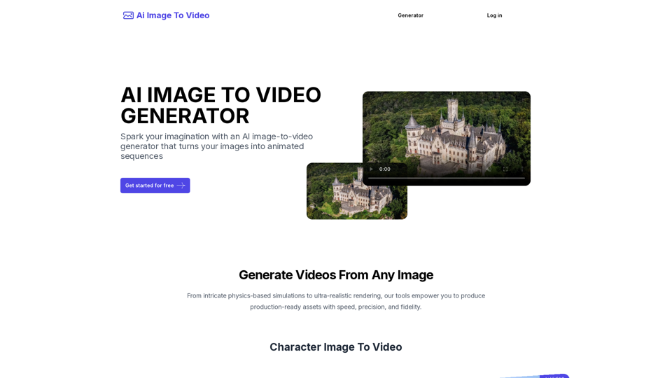 Ai Image To Video - Features