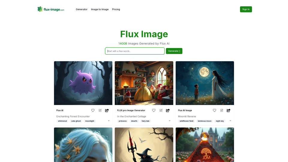 Flux Image AI - Features