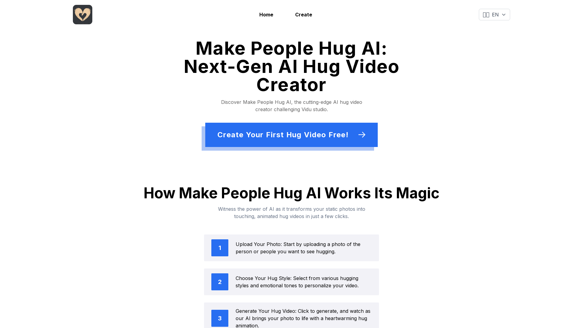 Make People Hug AI