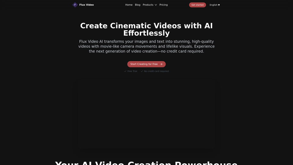 Flux Video AI - Features