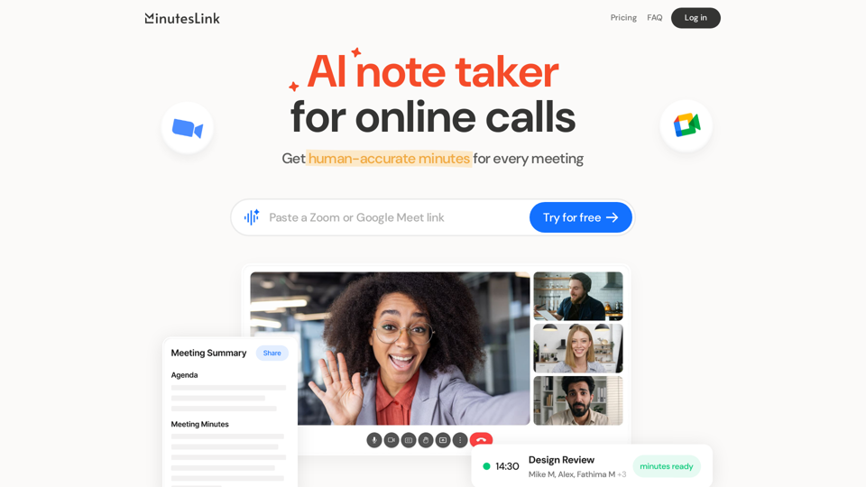 MinutesLink AI