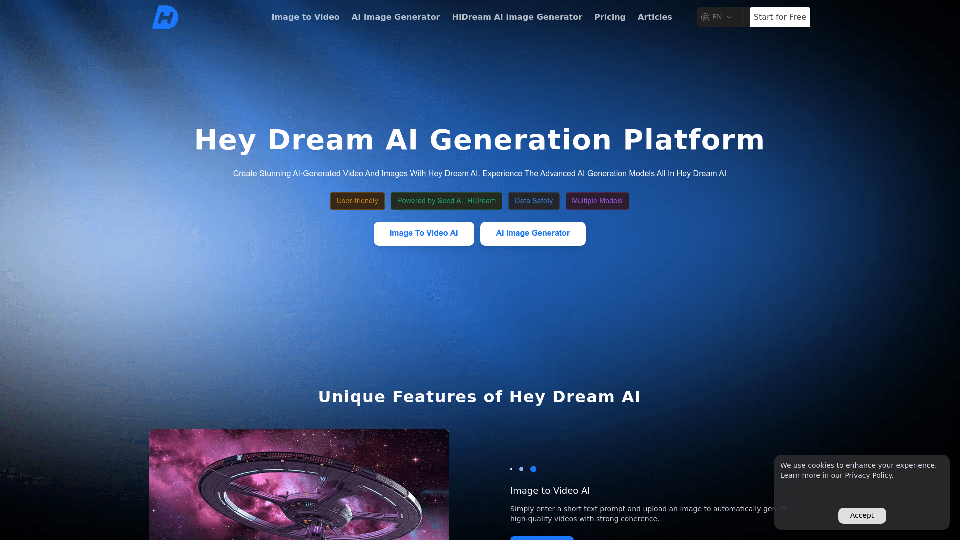 Hey Dream AI