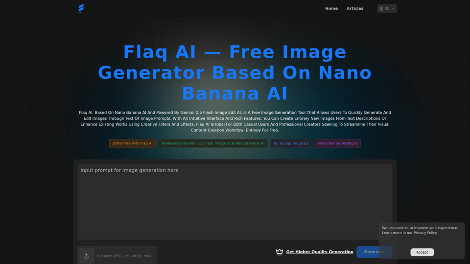 Free Flaq AI Image Generator