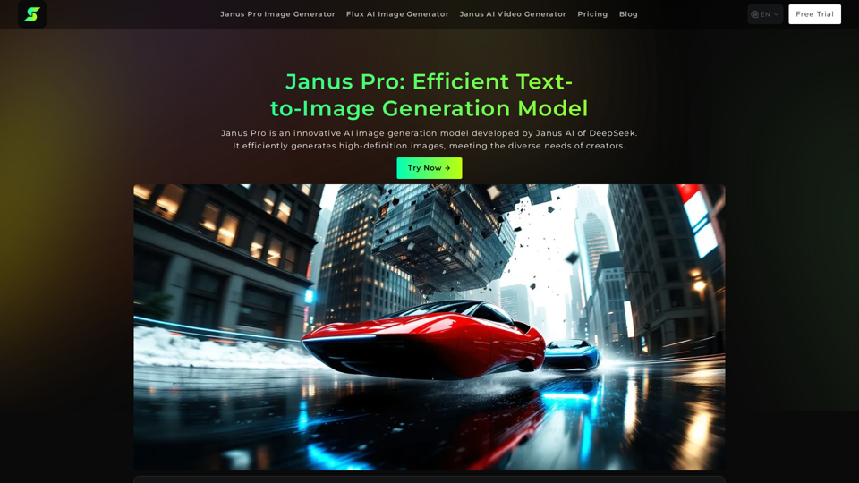 Janus Pro - Fonctionnalités