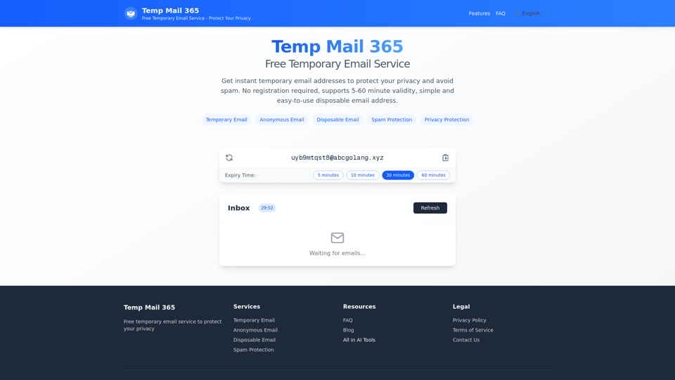 Temp Mail 365