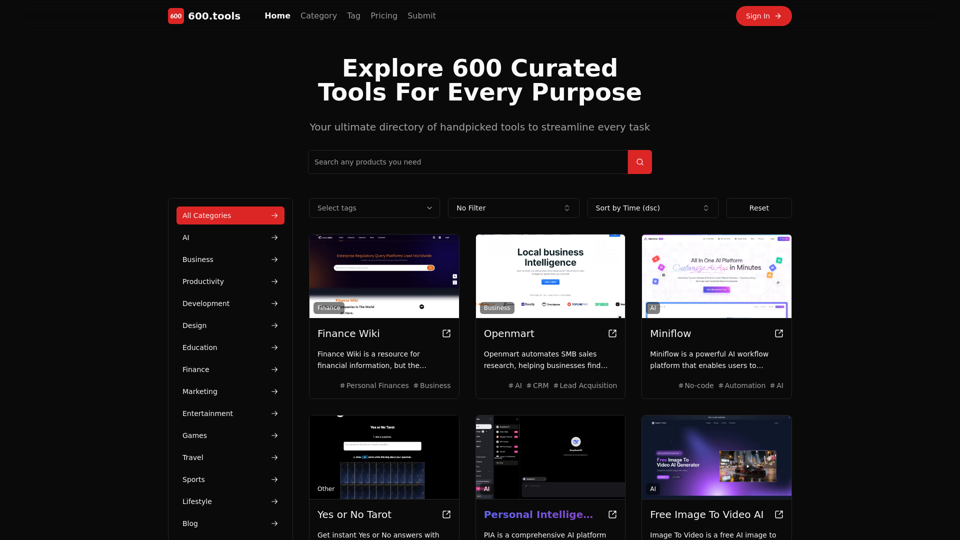 600 Tools