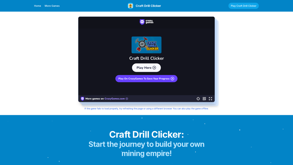 Craft Drill Clicker