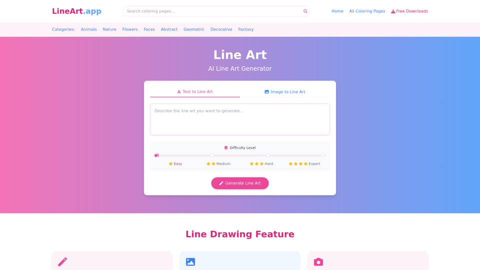 Line Art Generator