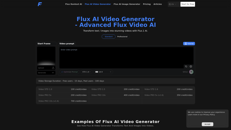 Flux Text to Video