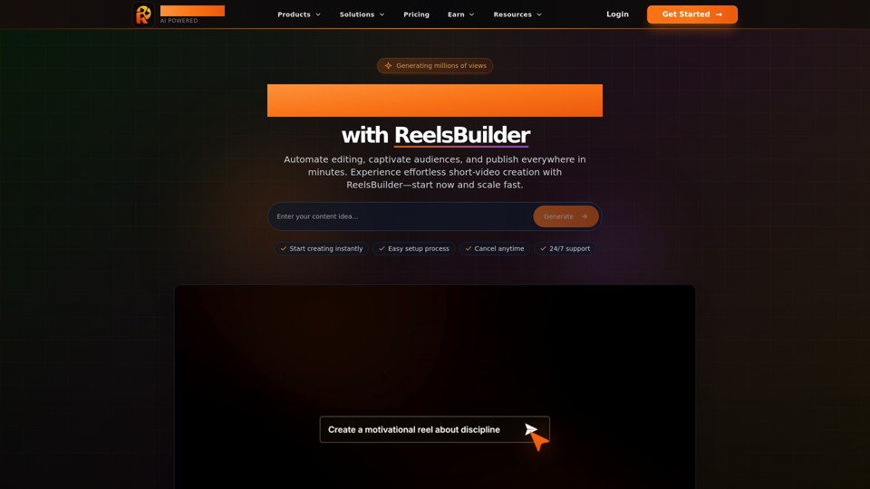 ReelsBuilder AI