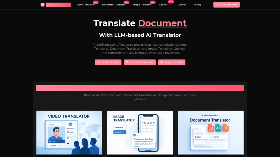 Video Translator