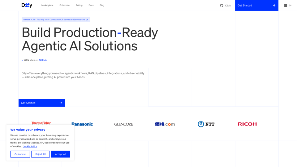 Dify Agentic AI Development Platform | agenthunt.io