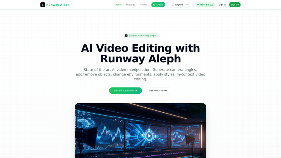 Runway Aleph AI