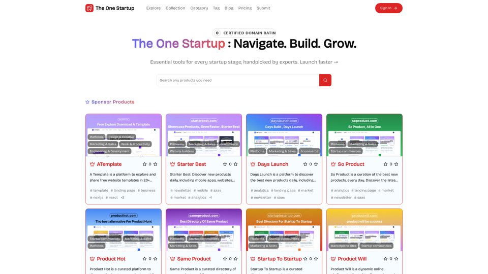 The One Startup