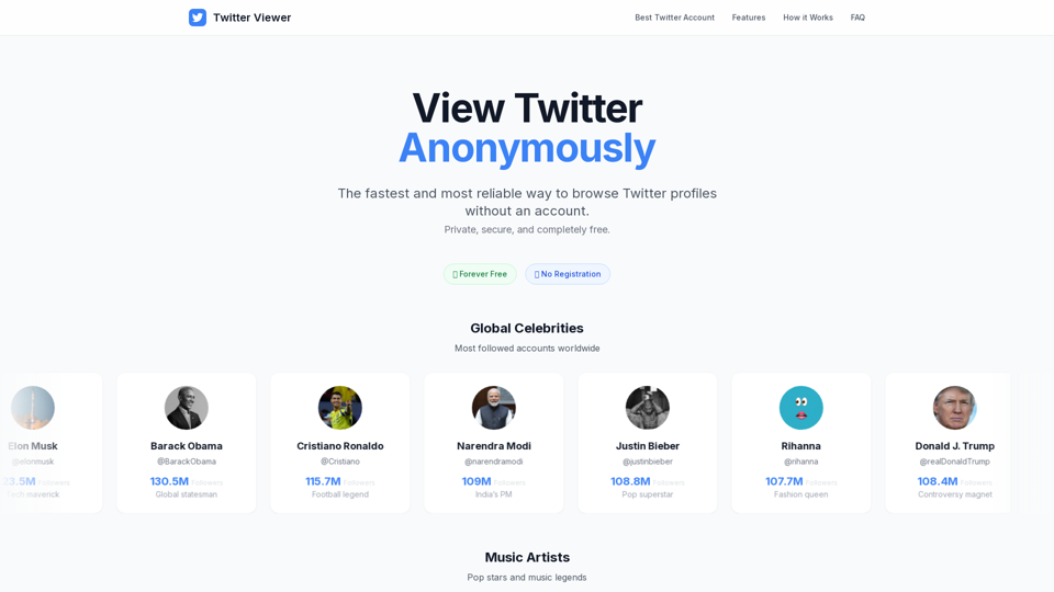 Twitter Viewer