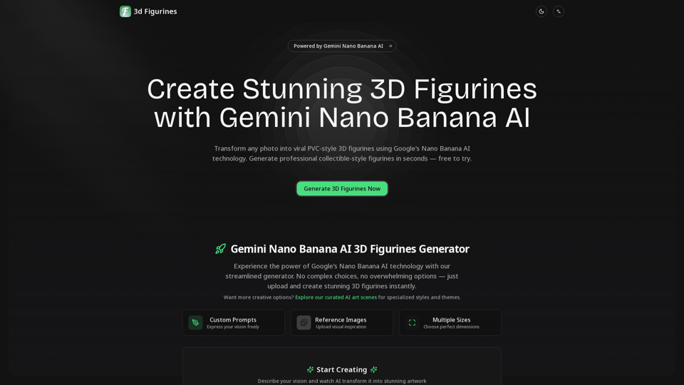 3D Figurines AI