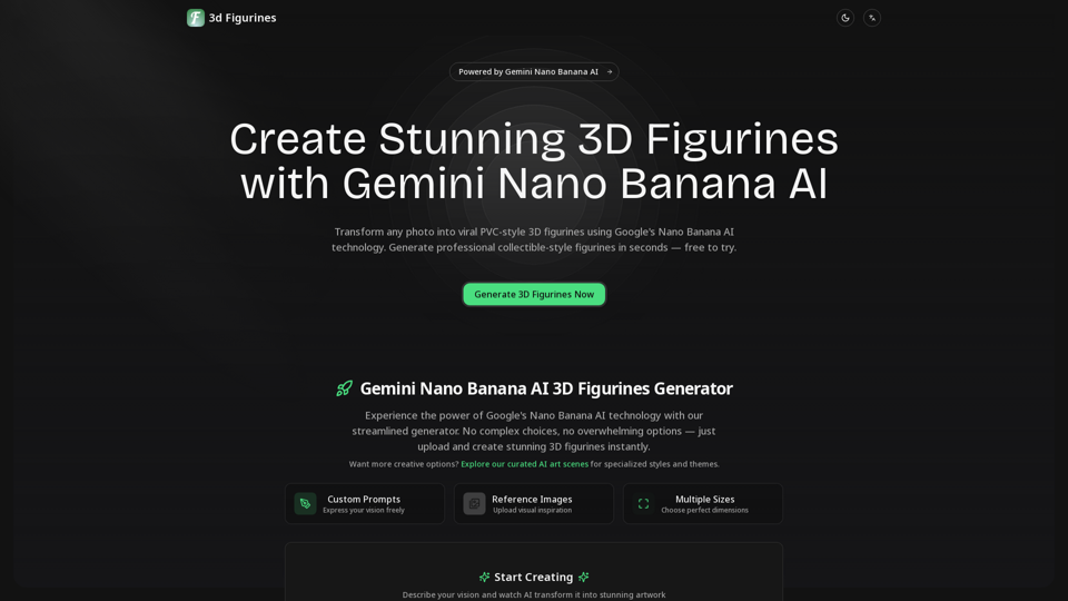 3D Figurines AI