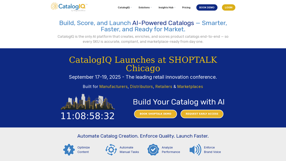 CatalogIQ by MagnetLABS ai