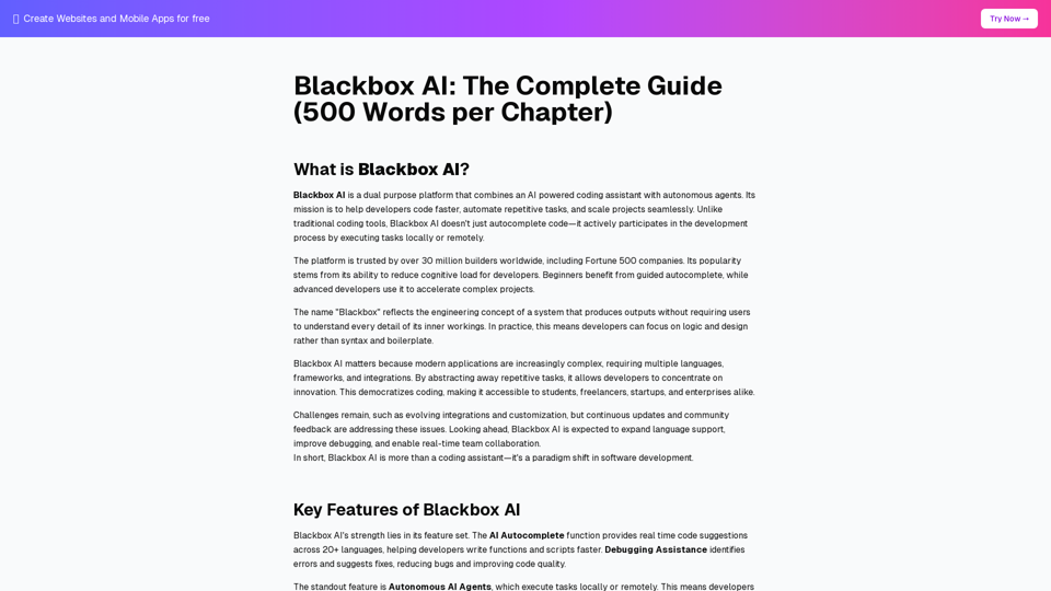 Blackbox AI